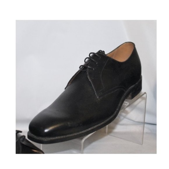 NEW Barker Made in England Armstrong Black Calf  Leather Oxford Shoe $430.00 - Picture 4 of 16